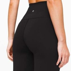 Lululemon Wunder Under High Rise Leggings Black Size 6 Luxtreme 25 Inseam